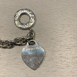 Tiffany & Co. 925 heart toggle bracelet
